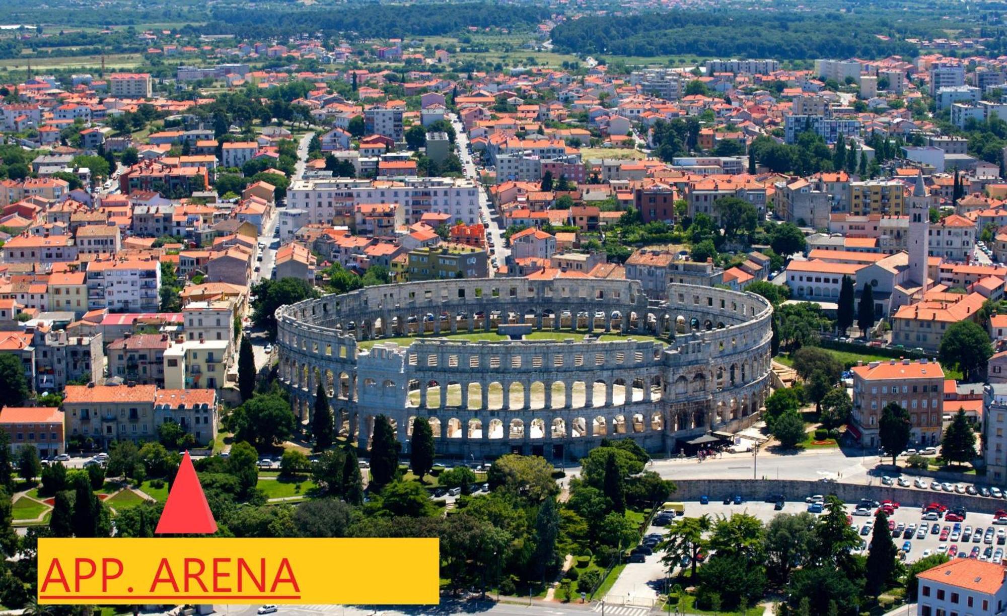 Apartments Arena Пула Экстерьер фото